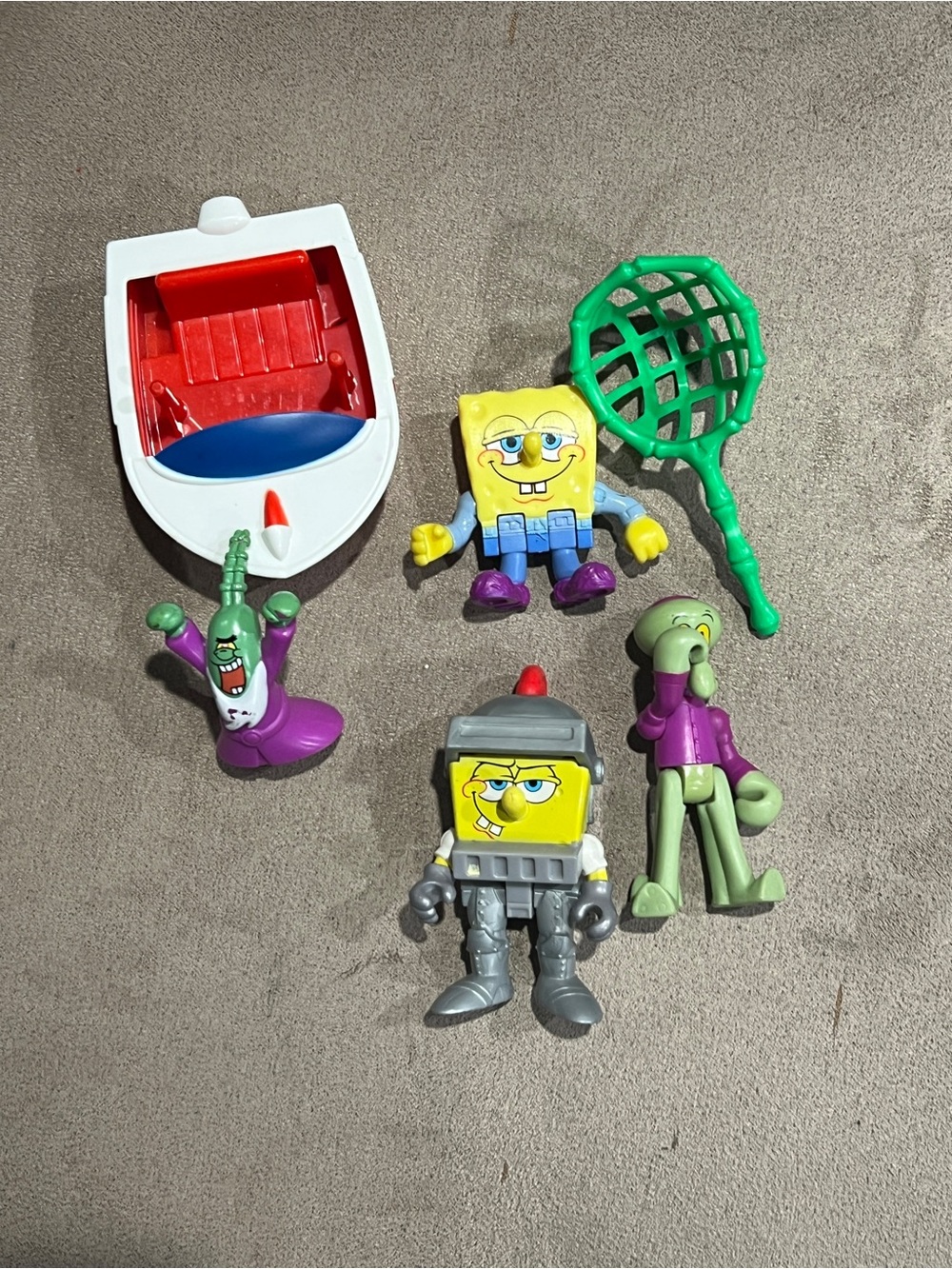 Imaginext SpongeBob SquarePants KNIGHT & Plankton Wizard Set camp coral lot